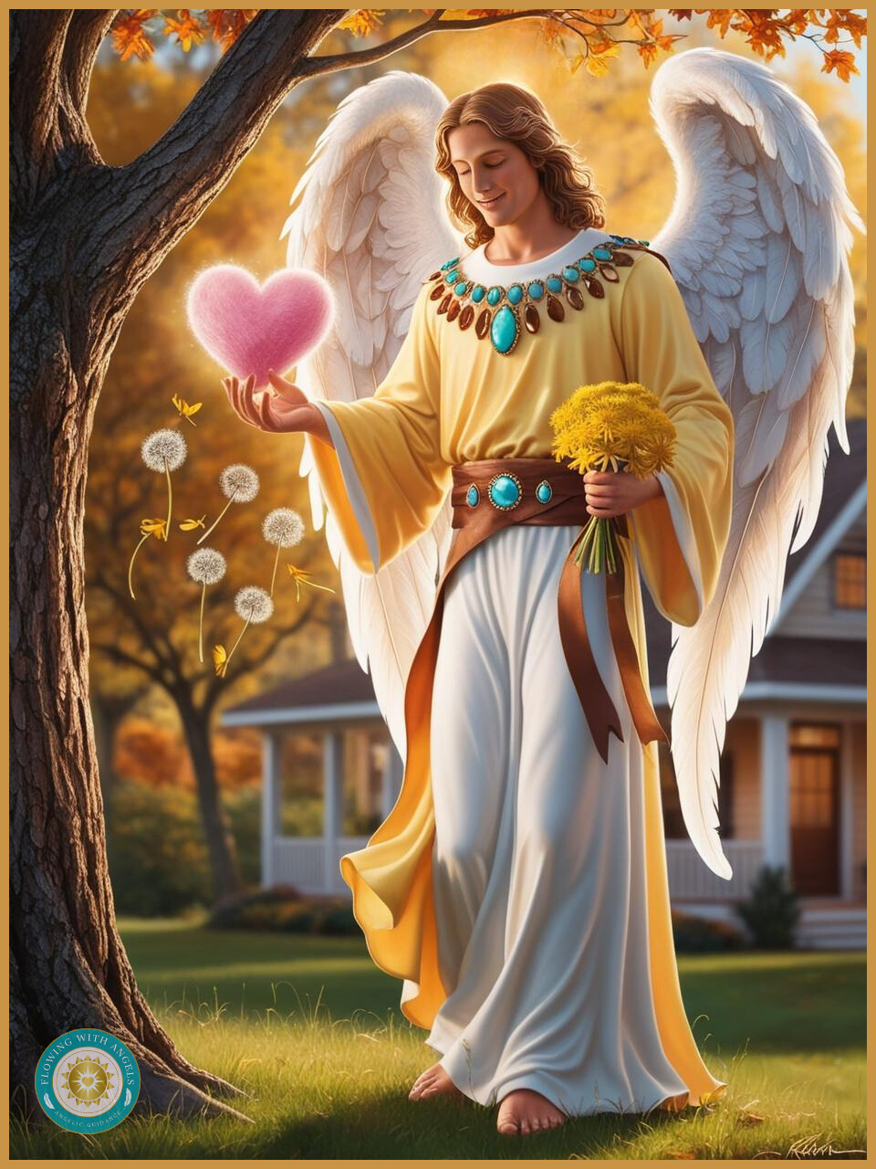 Archangel Raguel – Flowing with angels