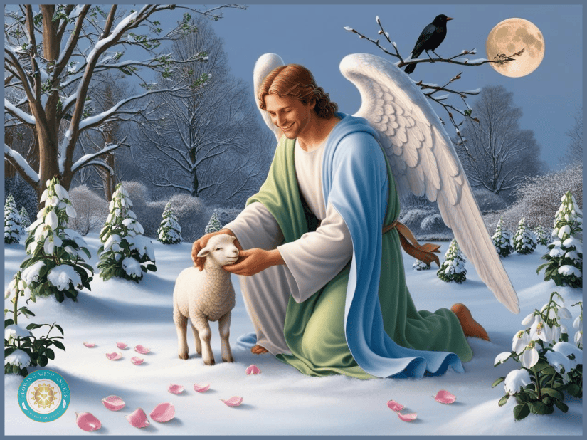 Blessings of love from Barchiel, the Archangel of February – Flowing ...